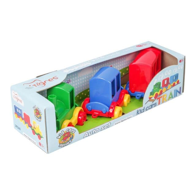 Іграшка Паравозик "Kid cars" 3 шт. Tigres 39260 зображення