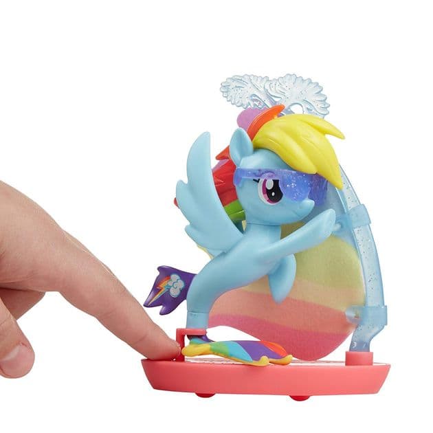 Фигурка Май Литл Пони Русалка Рэйнбоу Дэш Подводный спорт/My Little Pony: The Movie Rainbow Dash Undersea Sports фото 5