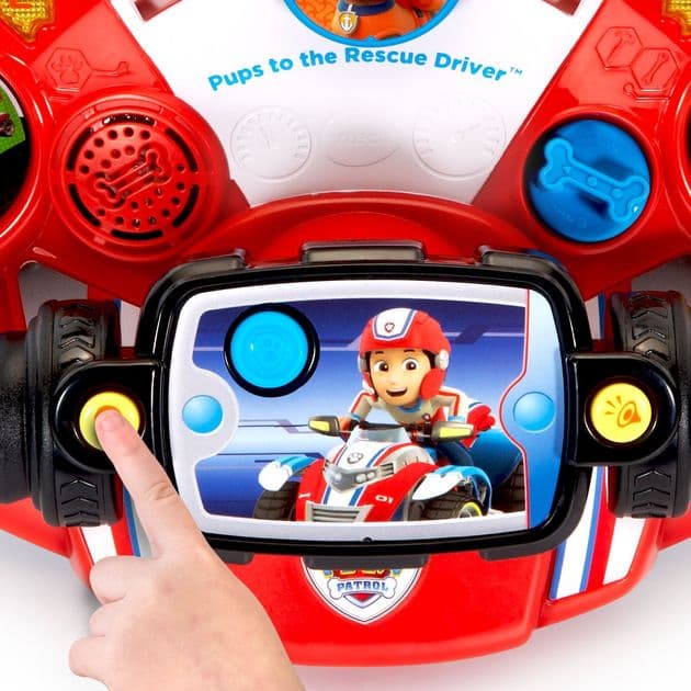 Музыкальный руль Щенячий Патруль VTech Paw Patrol Pups to The Rescue Driver 80-190200 изображение 3