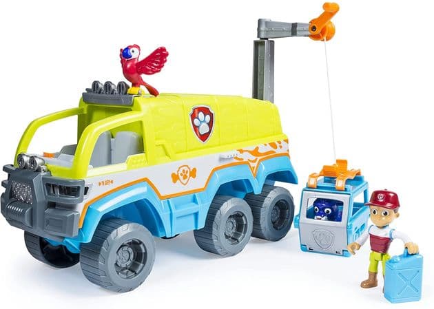 Игровой набор Щенячий Патруль Спасательный джип серия джунгли Paw Patrol Paw Terrain Vehicle изображение 