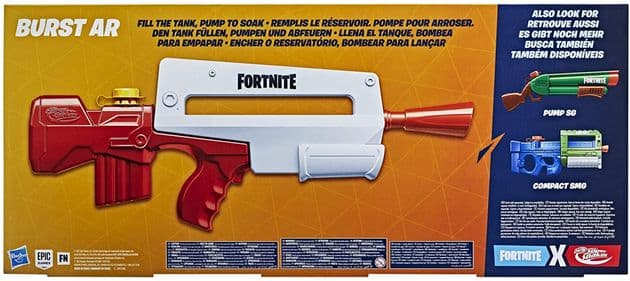 Водный бластер Нерф Фортнайт Супер Сокер NERF Super Soaker Fortnite изображение 7