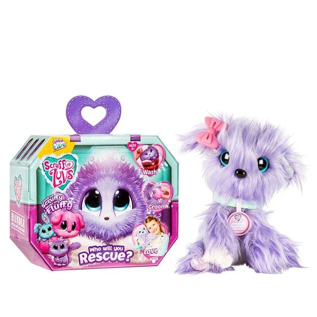 Мягкая игрушка Сюрприз Няшка-потеряшка Little Live Scruff-A-Luvs Plush Mystery Rescue Pet 3393 изображение 1