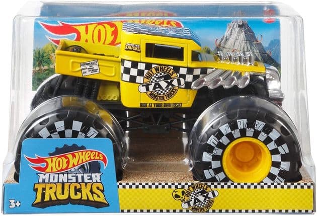  Джип-внедорожник Такси Хот Вилс Hot Wheels Monster Trucks изображение 4