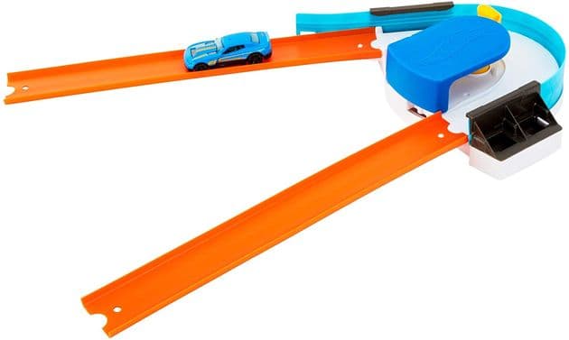 Трек Хот Вилс Гонки по кривой Hot Wheels Track Builder Custom Curve Kicker Playset FPG95 изображение 7
