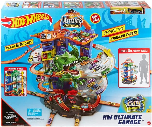 Трек Хот Вилс Легендарный гараж Hot Wheels City Ultimate Garage изображение 3