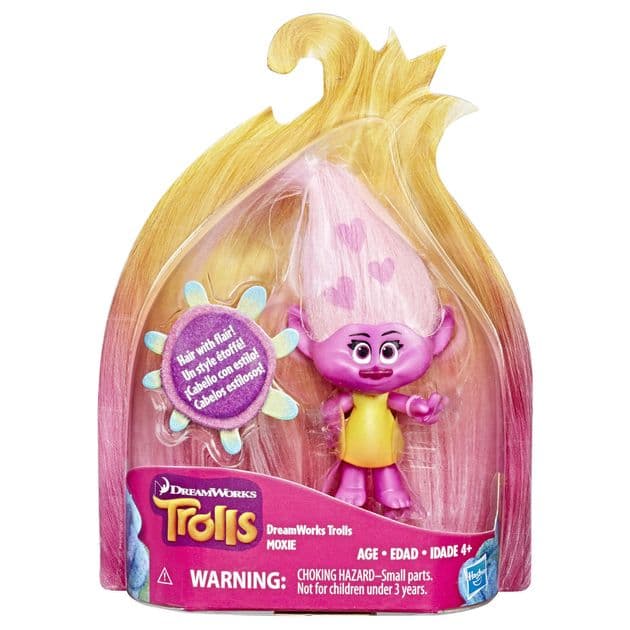 Мини кукла Тролль Мокси Trolls Мохіе Hasbro изображение 