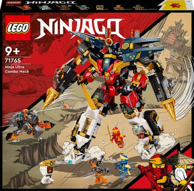 Конструктор Лего Ультра-комбо-робот нинзя Lego Ninjago (1104 дет) изображение 