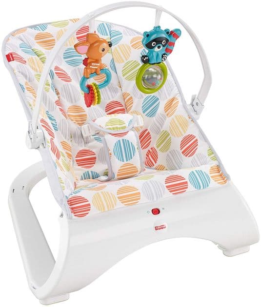 Вибро-шезлонг Comfort Curve Bouncer Fisher Price CFB88 фото 5