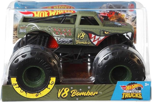 Джип Хот Вилс Монстр Трак Hot Wheels Monster Trucks 1:24 фото 3