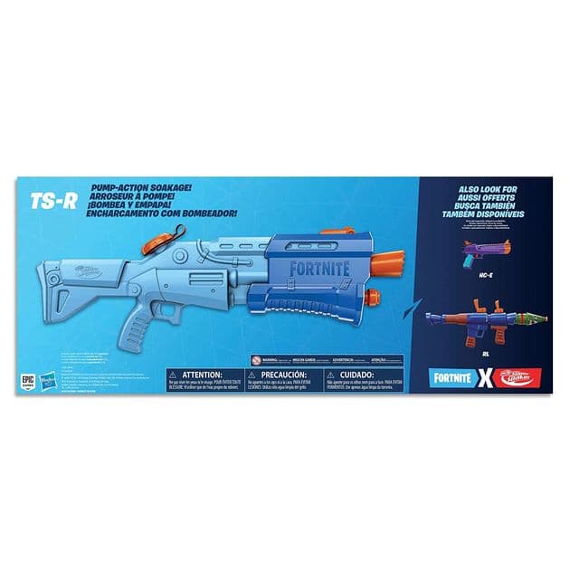 Водный бластер Нерф Фортнайт Nerf Fortnite TS-R Super Soaker Water Blaster Toy E6876 изображение 2