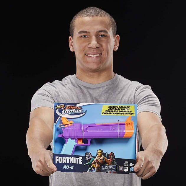 Водный бластер Нерф Фортнайт NERF Fortnite HC-E Super Soaker Toy Water Blaster E6875 изображение 3