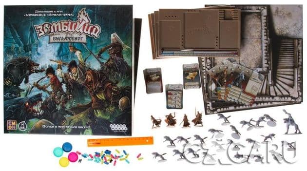 Настольная игра Зомбицид: Черная чума - Вульфсбург дополнение Zombicide: Black Plague – Wulfsburg изображение 2