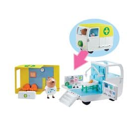 Фото2 Игровой набор Peppa - МЕДИЦИНСКИЙ ЦЕНТР НА КОЛЕСАХ (аксессуары, 2 фигурки) Каталог