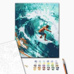 Картина за номерами Серфер душі Brushme 40x50 см BS54101