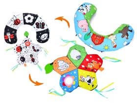 Розвиваюча дитяча двостороння подушка Limo Toy 9323