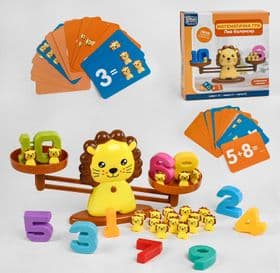 Розвиваюча математична гра балансир Лев 4FUN Game Club 32846