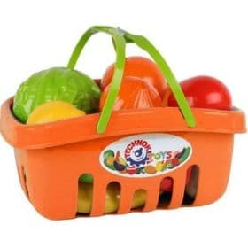 Ігровий набір продукти у кошику помаранчевий ТехноК 5354O