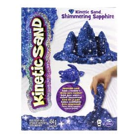 Фото2 Песок для детского творчества - KINETIC SAND METALLIC (синий, 454 г) Каталог
