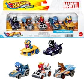 Набір з 5 машинок Хот Вілс Марвел Hot Wheels Marvel Toy Car