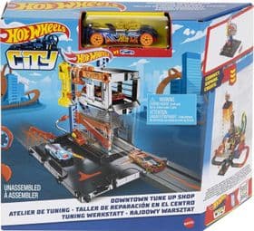 Hot Wheels City Track Set Downtown Repair Station зображення 3
