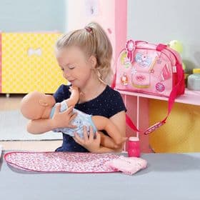 Фото4 Сумка для куклы BABY BORN - МОДНАЯ ПРОГУЛКА (с аксессуарами) Каталог
