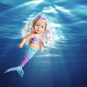 Фото7 Интерактивная кукла BABY BORN - СЕСТРИЧКА-РУСАЛОЧКА (32 см, с аксессуарами) Каталог
