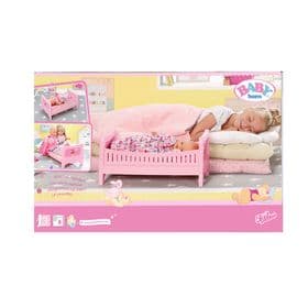 Фото6 Кроватка для куклы BABY BORN - СЛАДКИЕ СНЫ (с постельным набором) Каталог