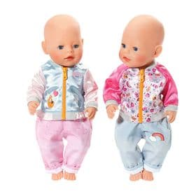 Фото5 Набор одежды для куклы BABY BORN - СПОРТИВНИЙ КЭЖУАЛ  (2 в ассорт.) Каталог