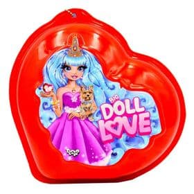 Креативна творчість для дівчаток Danko Toys Big Doll Love червона