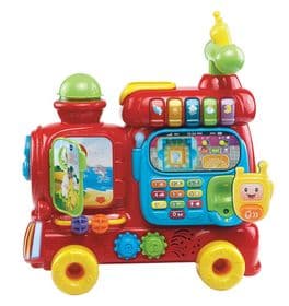 Ходунки-каталка Алфавитный поезд красный VTech Sit-to-Stand Ultimate Alphabet Train 80-181900