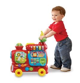 Ходунки-каталка Алфавитный поезд красный VTech Sit-to-Stand Ultimate Alphabet Train 80-181900 изображение 2
