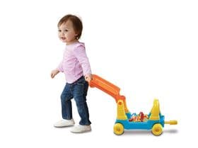 Ходунки-каталка Алфавитный поезд красный VTech Sit-to-Stand Ultimate Alphabet Train 80-181900 фото 4