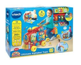 Ходунки-каталка Алфавитный поезд красный VTech Sit-to-Stand Ultimate Alphabet Train 80-181900 фото 7