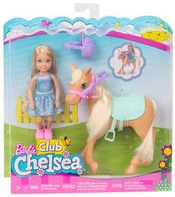 Barbie Club Chelsea Doll & Horse