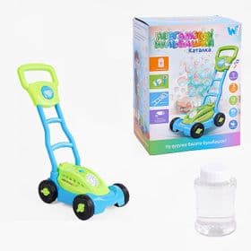 Каталка Невгамовні бульбашки з підсвічуванням WToys блакитна 