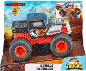 Джип Хот Вилс Монстр Трак Бон Шейкер Hot Wheels Monster Truck Bone Shaker GCG07 изображение 2