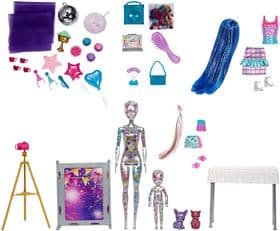 Игровой набор Барби Цветное преображение Barbie Color Reveal Surprise Party Set изображение 3