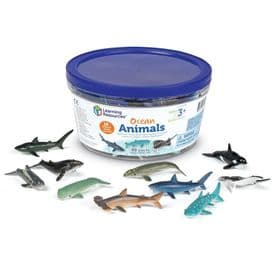 Набор фигурок Рыбки из океана Learning Resources Ocean Animals Counters 50 шт