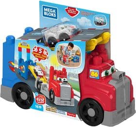 Музыкальный конструктор Грузовик Mega Bloks Build & Race Rig изображение 1