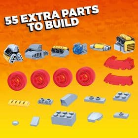 Конструктор Хот Вилс Большие гонки Mega Construx Hot Wheels Car Customizer Construction Set изображение 2
