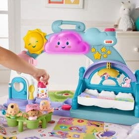 Музыкальный игровой центр Ясли Фишер Прайс Fisher-Price Little People 1-2-3 Babies Playdate