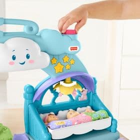 Музыкальный игровой центр Ясли Фишер Прайс Fisher-Price Little People 1-2-3 Babies Playdate изображение 2