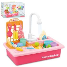 Дитяча кухня: мийка, посуд, продукти, 20 предметів Limo Toy WD-Y42