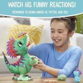 Интерактивный динозавр Рекс FurReal Munchin’ Rex E0387 изображение 2