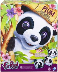 Интерактивный медвежонок Панда FurReal Cubby The Curious Bear изображение 1