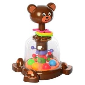 Розвиваюча іграшка дзига ведмежа Limo Toy SL83012-13-14