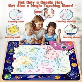 Набор для рисования космический коврик Aqua Magic Doodle Water Mat изображение 2