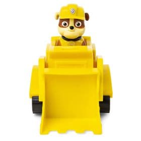 Игровой набор Крепыш с бульдозером и буром Щенячий патруль/Paw Patrol - Rubble's Diggin' Bulldozer - Figure and Vehicle изображение 3