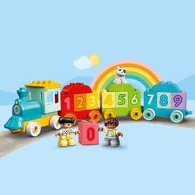 Конструктор Лего Поезд с цифрами - учимся считать (23 дет) Lego Duplo 10954 изображение 2