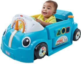 Развивающий центр, машинка, сортер Смейся и учись голубая Fisher-Price Laugh Learn Smart Stages Crawl Around Car изображение 1